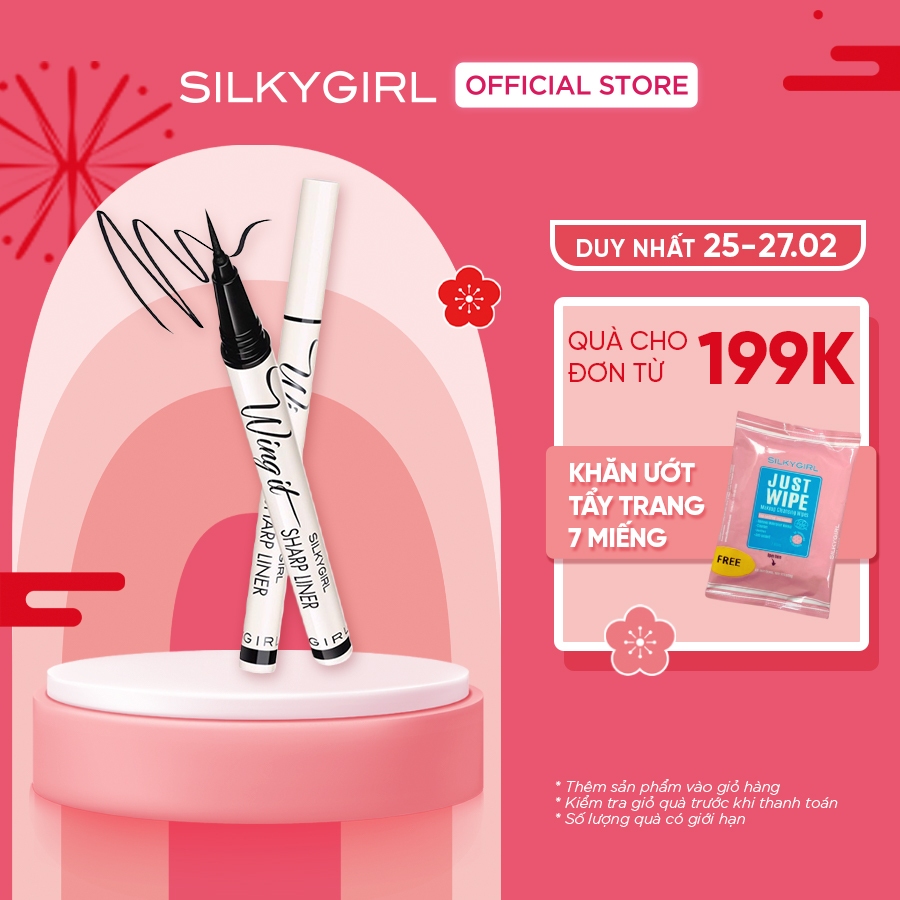 Kẻ Mắt Nước Silkygirl Wing It Sharp Eyeliner 0.5g Shopee Việt Nam