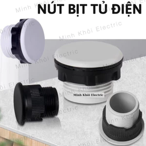 Nút Bịt Tủ Điện, nắp bịt lỗ khoét tủ điện, nút che lỗ phi 22,25/30,32 Cao Cấp