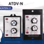 Công Tắc Thời Gian Timer Đôi Anly ATDV-Y kèm đế,timer đôi có tai, đồng hồ hẹn giờ cơ, relay thời gian luân phiên, rơ le
