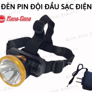 Đèn Pin Đội Đầu Siêu Sáng Sạc Điện Rạng Đông, đèn pin đội đầu sạc điện pin trâu, den doi dau pin trâu Cao Cấp