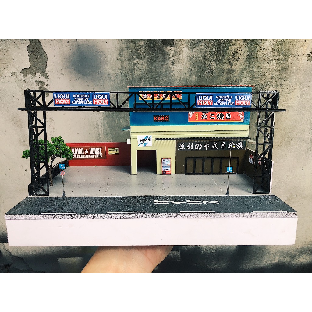 Sa bàn cho xe 1/64 Garage&Shop