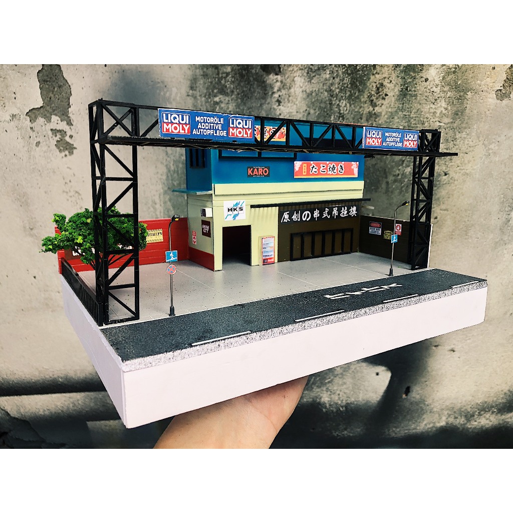 Sa bàn cho xe 1/64 Garage&Shop