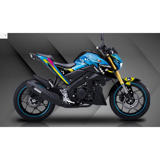 Tem trùm TFX yamaha cá mập xanh - Độ dán team trùm decal xe máy  - Team trùm decal rẻ đẹp và chất