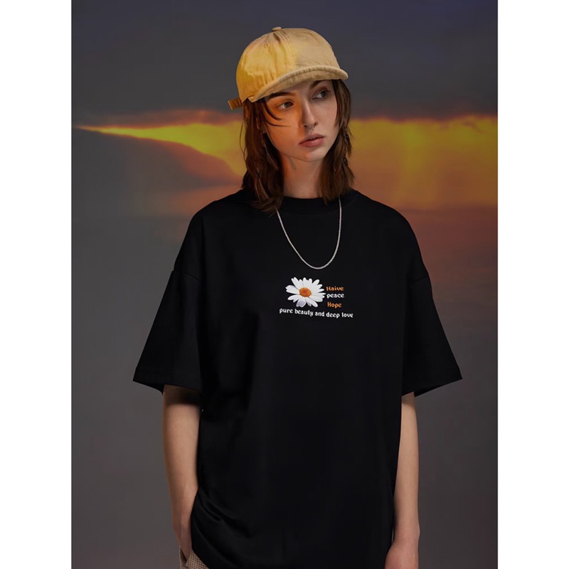 [Cotton 250gsm] Áo Thun Hoa Unim Store Chất Liệu 100% Cotton Kiểu Dáng Unisex AP303