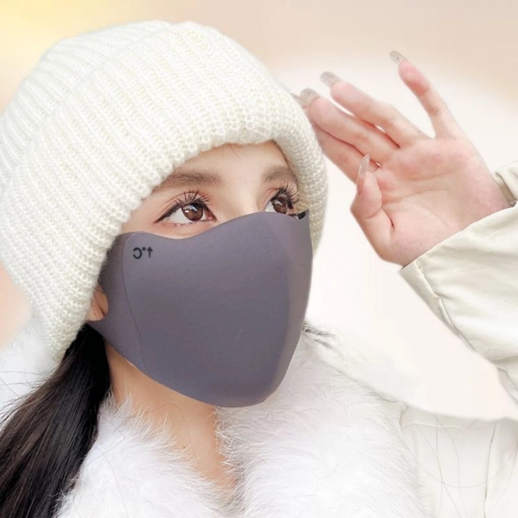 khẩu trang T*C Cotton Dày Dặn Thoáng Khí, Chống Tia UV Dùng đc 4 mùa (   hot)