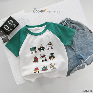 Áo phông in hình cho bé trai 1-6 tuổi (9-23kg) N0095