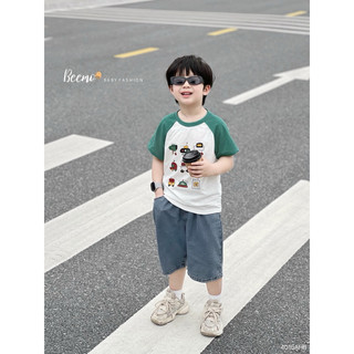 Áo phông in hình cho bé trai 1-6 tuổi (9-23kg) N0095