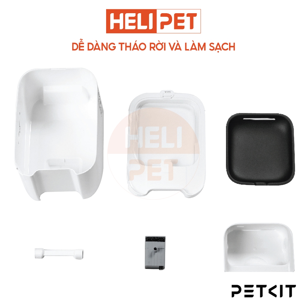 Ảnh Máy Lọc Nước Cho Chó Mèo Dùng Pin PETKIT Eversweet Max - HeLiPet 4