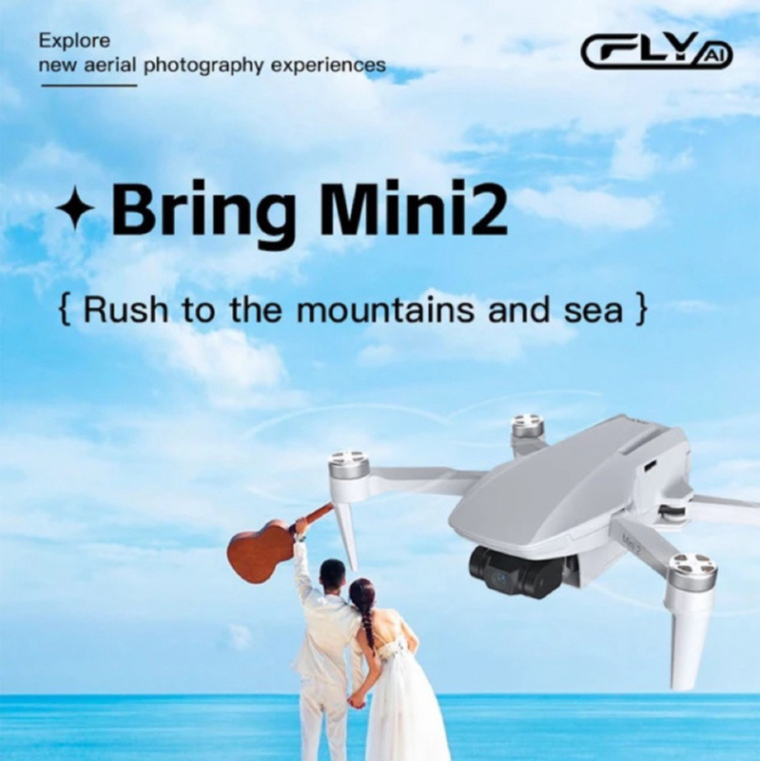 Flycam Cfly Faith Mini 2 - 4k Gimbal 3 Trục - 5km - Chính Hãng Bh 12t 