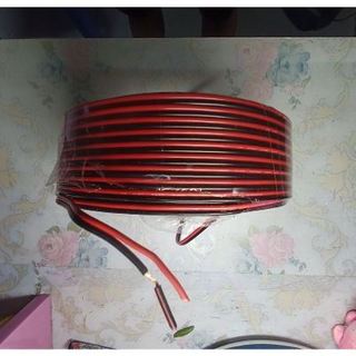 Dây loa âm thanh đỏ đen 2x0,75mm