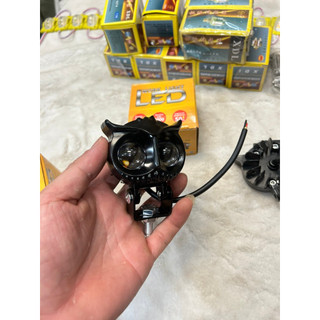 Đèn led bi mini mắt cú dùng chung điện 12v và 24v