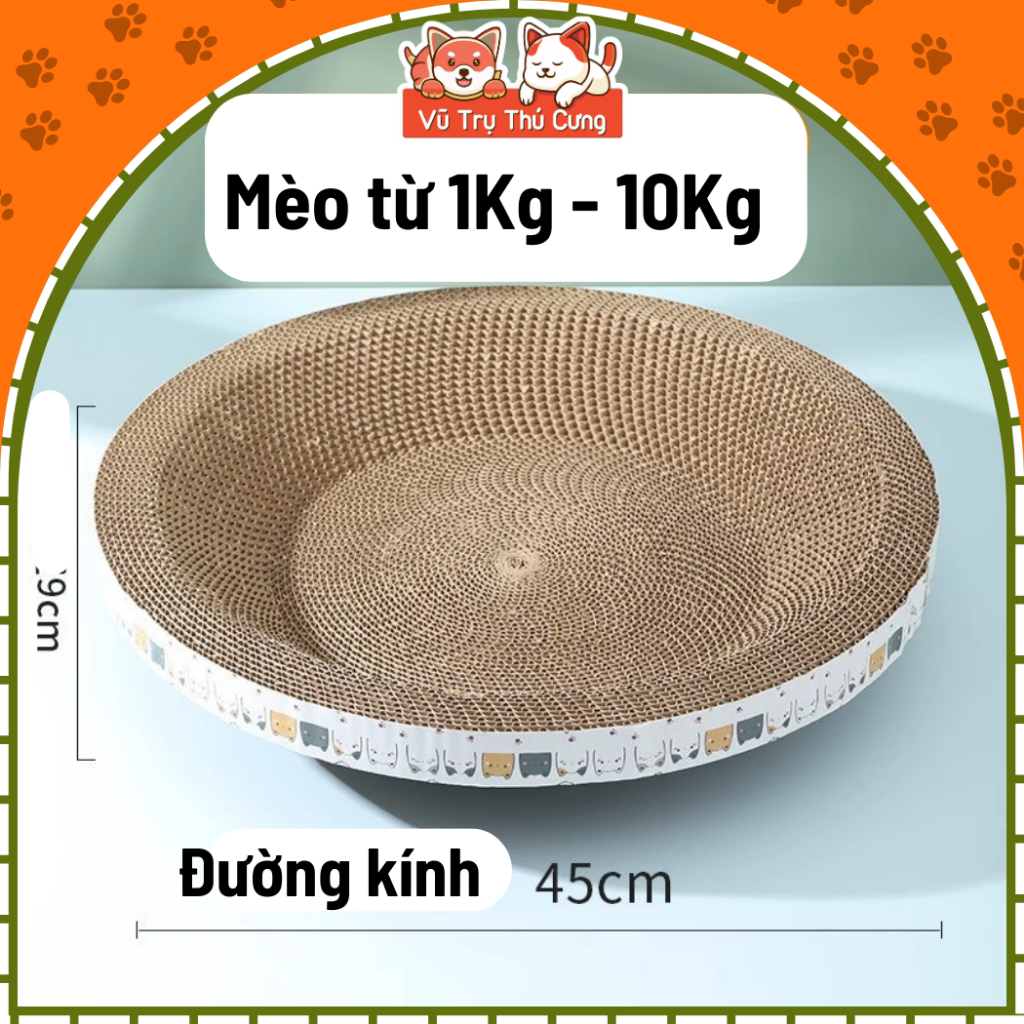Bàn Cào Móng Cho Mèo Kết Hợp Chỗ Ngủ