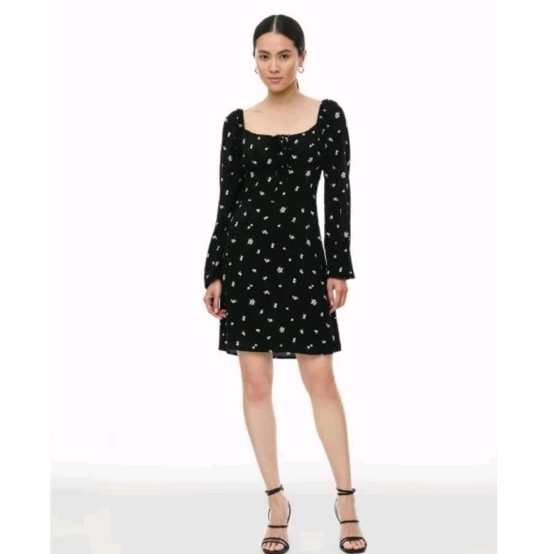 (Sale) Đầm hoa nữ Gloria* tay dài bigsize - dư xịn