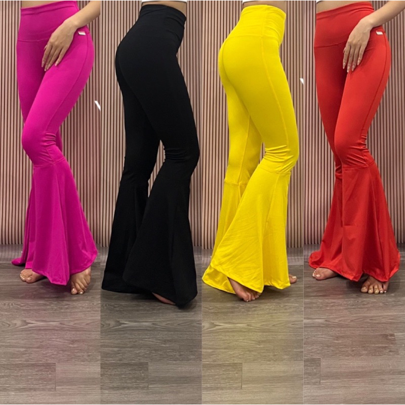 Quần loe đuôi cá chính hãng Yborn / chất cottonspandex co giãn 4 chiều ...