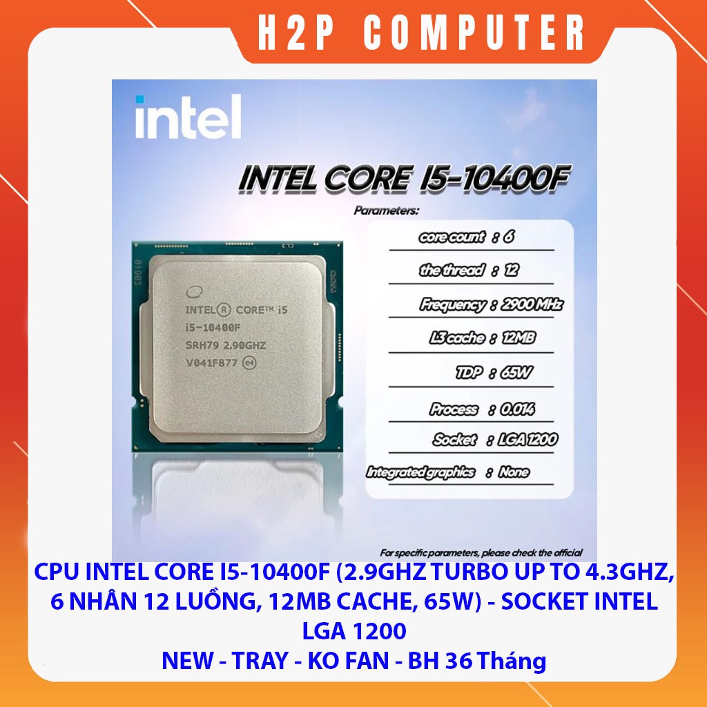 intel core i5 10400f