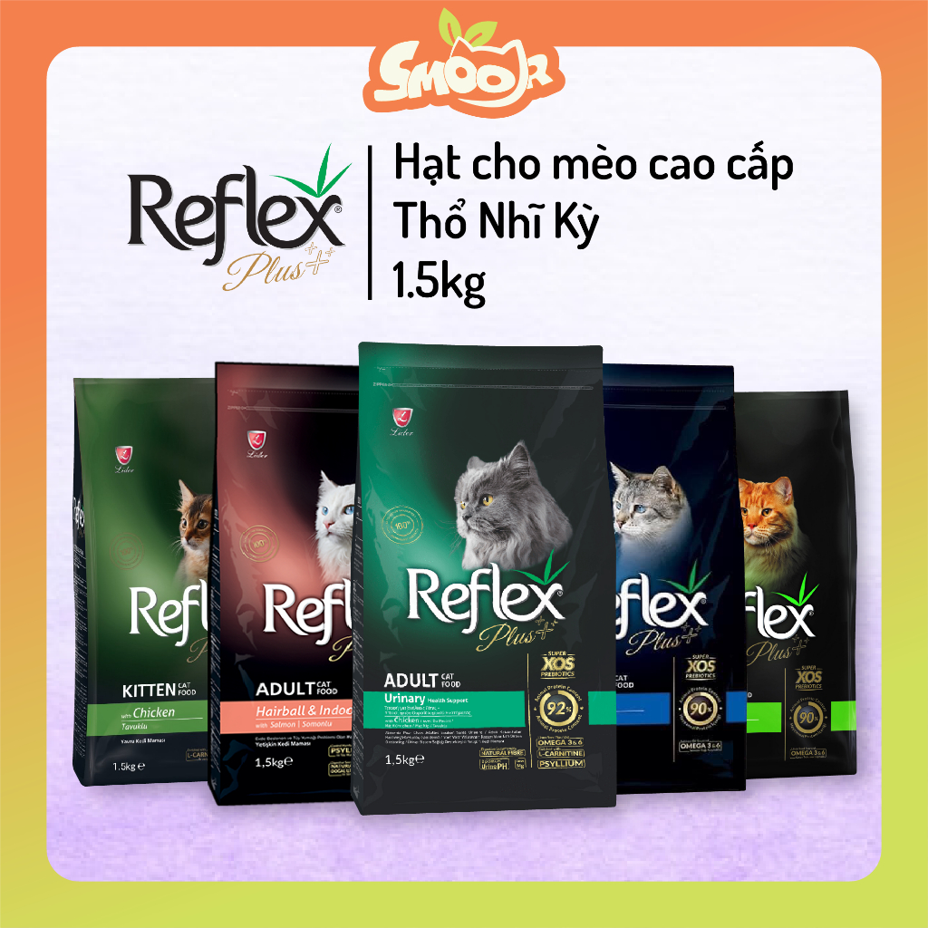 Hạt Reflex Plus 1.5kg - Hạt cho mèo cao cấp | Shopee Việt Nam