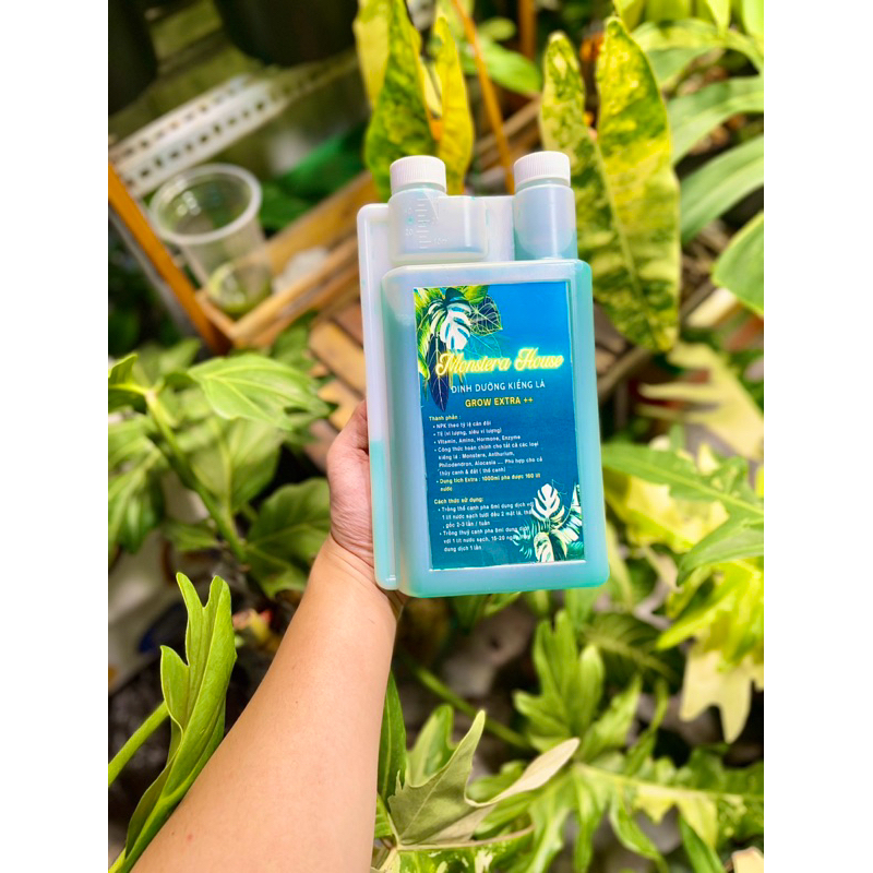 Combo 3 chai dinh dưỡng kiểng lá Grow Extra+  , phân bón lá , dung dịch thuỷ canh