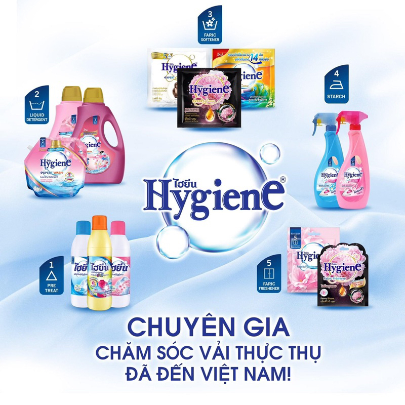Túi thơm để tủ quần áo Hygiene Thái Lan chính hãng lưu hương 6 tuần liên tục chống ẩm mốc quần áo