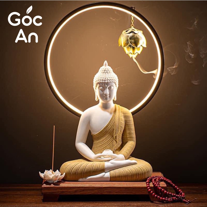 Tượng Phật Thích Ca Mâu Ni Bằng Gốm Tử Sa Cao Cấp, Đặt Bàn Thờ, Trang Trí Phong Thủy, Phòng Thiền
