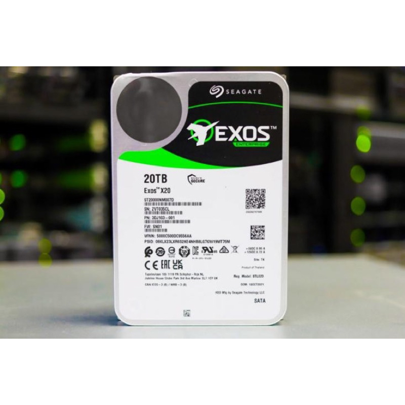 外付けハードディスク・ドライブ Seagate Exos X16 14TB HDD Seagate Exos X16 14TB HDD