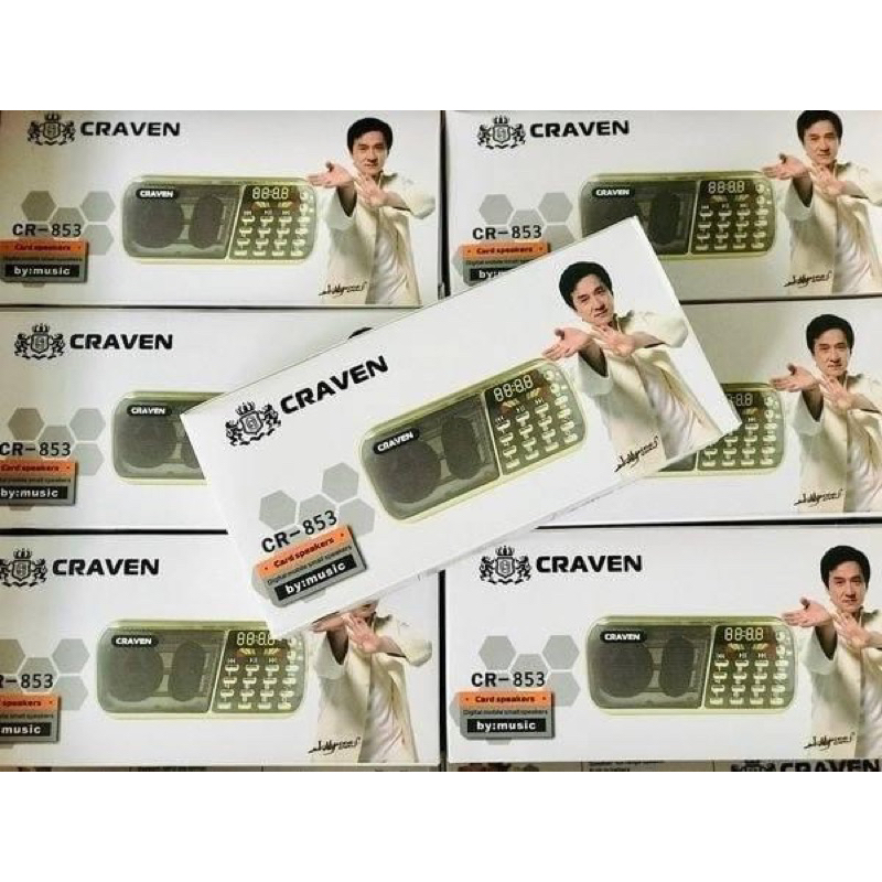 Loa Đài Craven + thẻ nhớ - Máy nghe nhạc mini Tắm Ngôn Ngữ Caraven CR ...