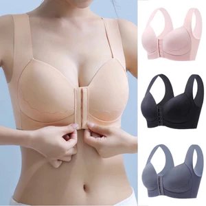 Áo lót su quả to đệm mỏng,cài trước dây bản to nâng ngực 164