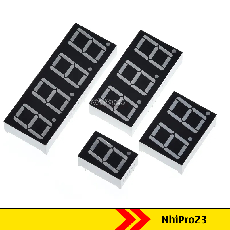 Led 7 đoạn 0.56 inch, led 7 thanh 0.56 1/2/3/4 số | Shopee Việt Nam