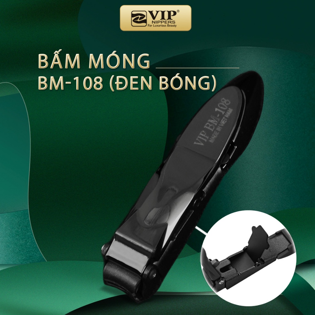 Bấm Móng VIP BM-108 (Tiện Lợi-Có Ngăn Đựng Móng)