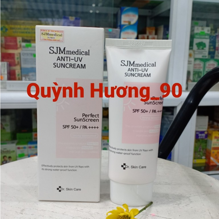 Kem chống nắng SJM Medical SPF 50 Hàn Quốc giúp chống nắng,nâng tông ...