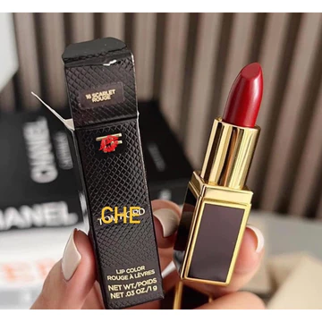 (BILL SEPHORA MỸ) - SON TOMFORD MINI SIZE MÀU #16 SCARLET Rouge @ #03 CASABLANCA HỒNG ĐẤT MINI SIZE 1G FULL BOX