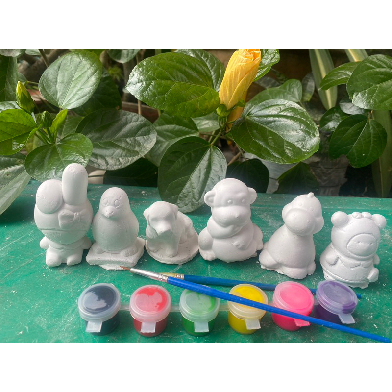 combo set 6con 5cm kèm dây màu và cọ 29k