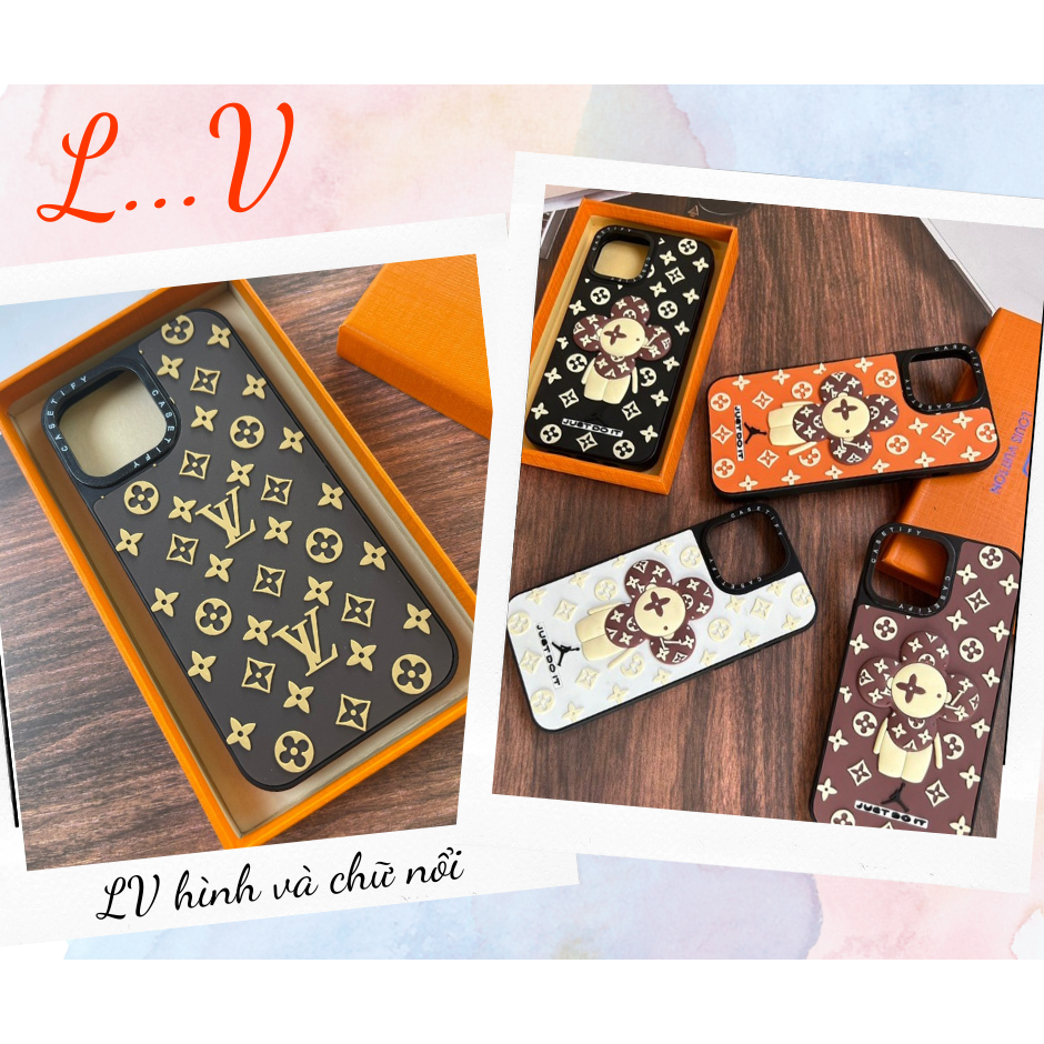 Ốp iphone chữ nổi