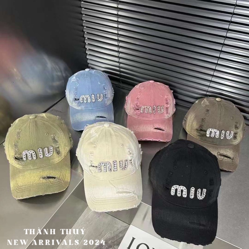 MŨ LƯỠI TRAI RÁCH MIU ĐÁ NEW HÀNG QCL1 Ms15838 | Shopee Việt Nam