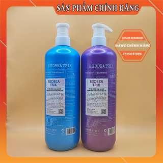 [Hàng Chuẩn] Cặp Dầu Gội Collagen Biiobea Trix Ngăn Ngừa Tóc Gãy Rụng Kích Thích Mọc Tóc