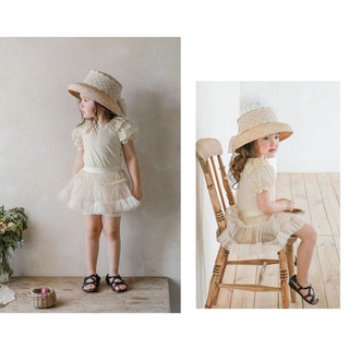 𝐀𝐩𝐫𝐢𝐥 𝐛𝐞́𝐛𝐞́ - Strawberry chân váy xòe tutu xếp ly bồng bềnh cho bé gái, kiểu công chúa mùa Hè