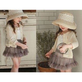 𝐀𝐩𝐫𝐢𝐥 𝐛𝐞́𝐛𝐞́ - Strawberry chân váy xòe tutu xếp ly bồng bềnh cho bé gái, kiểu công chúa mùa Hè