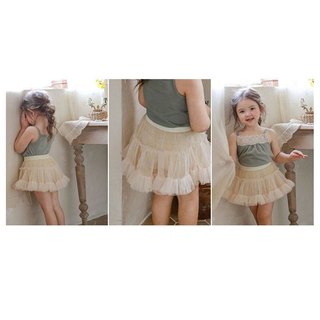 𝐀𝐩𝐫𝐢𝐥 𝐛𝐞́𝐛𝐞́ - Strawberry chân váy xòe tutu xếp ly bồng bềnh cho bé gái, kiểu công chúa mùa Hè