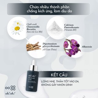 Serum niacinamide oh!oh! Skin Health Serum (Niacinamide & Acetyl Glucosamine) 10ml / 30ml
