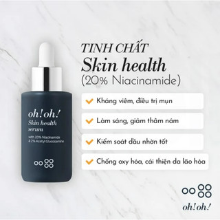 Serum niacinamide oh!oh! Skin Health Serum (Niacinamide & Acetyl Glucosamine) 10ml / 30ml