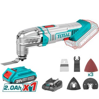 TOTAL Máy cắt gọc đa năng dùng pin 20V kèm pin sạc TMLI2022 & TMLI20228