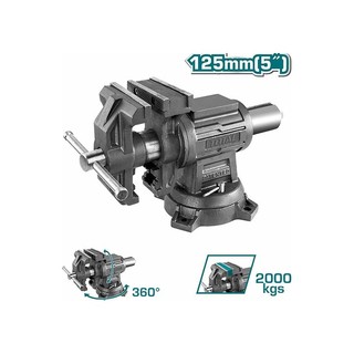TOTAL Ê tô kẹp đa năng 5 inch THTMF6156