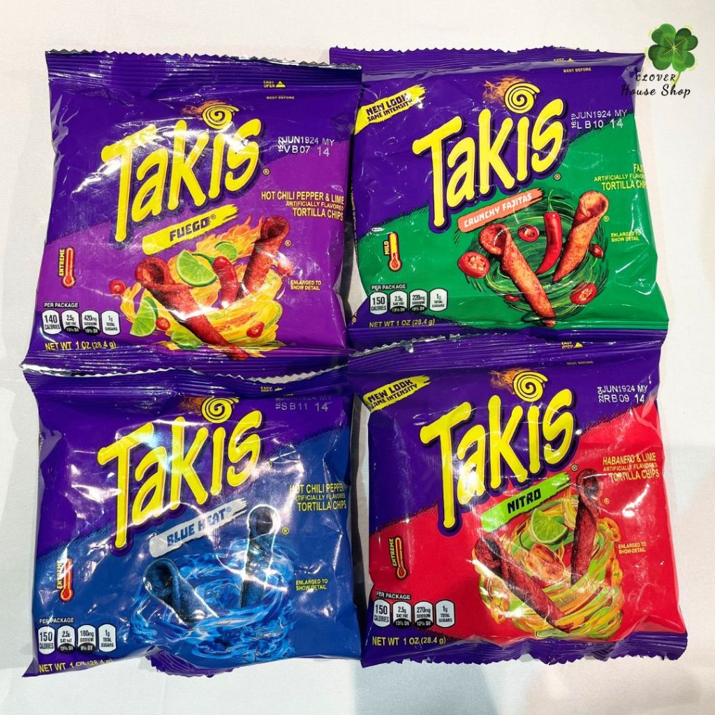 [Auth Mỹ] Bánh snack nướng cay - Takis Rolled Tortilla Chips 28,4g các ...