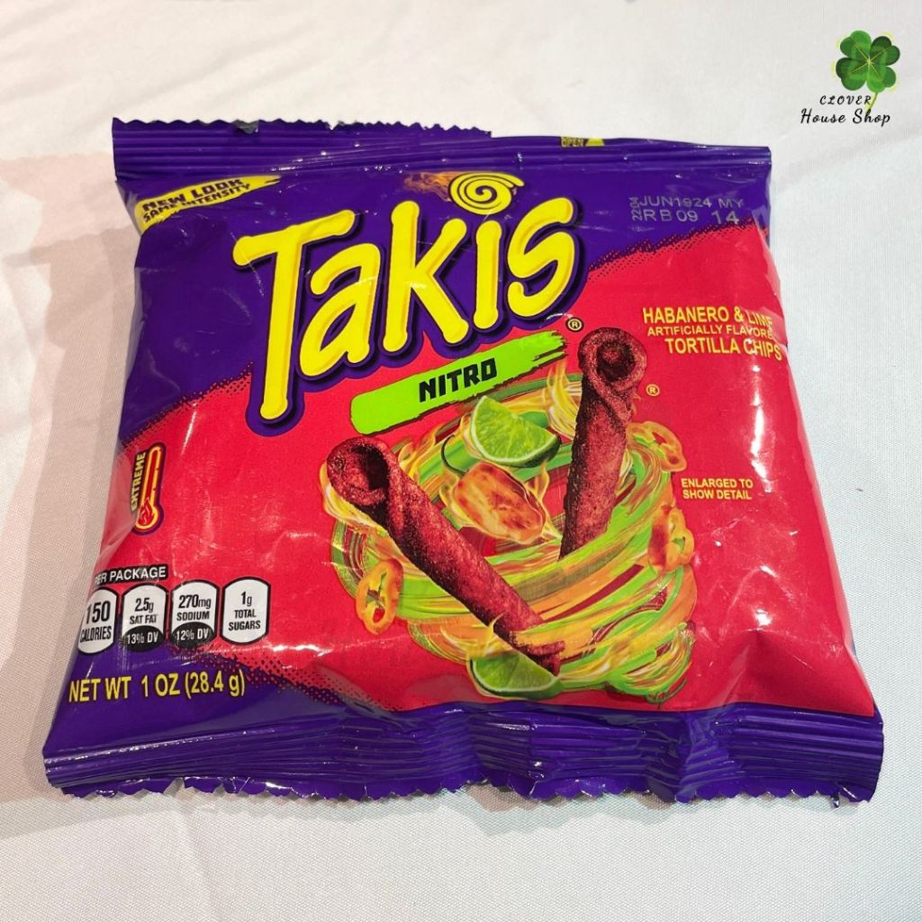 [Auth Mỹ] Bánh snack nướng cay - Takis Rolled Tortilla Chips 28,4g các ...