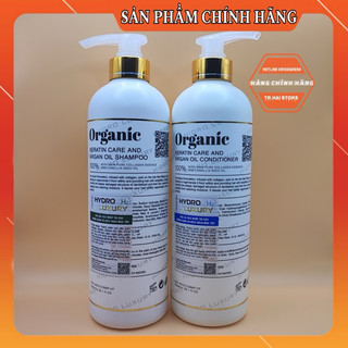 (Hàng loại 1) Cặp Dầu gội xả HYDRO LUXURY H2 Organic 2000ml và 800ml  siêu mượt, giảm gàu ngứa Ngăn rụng tóc