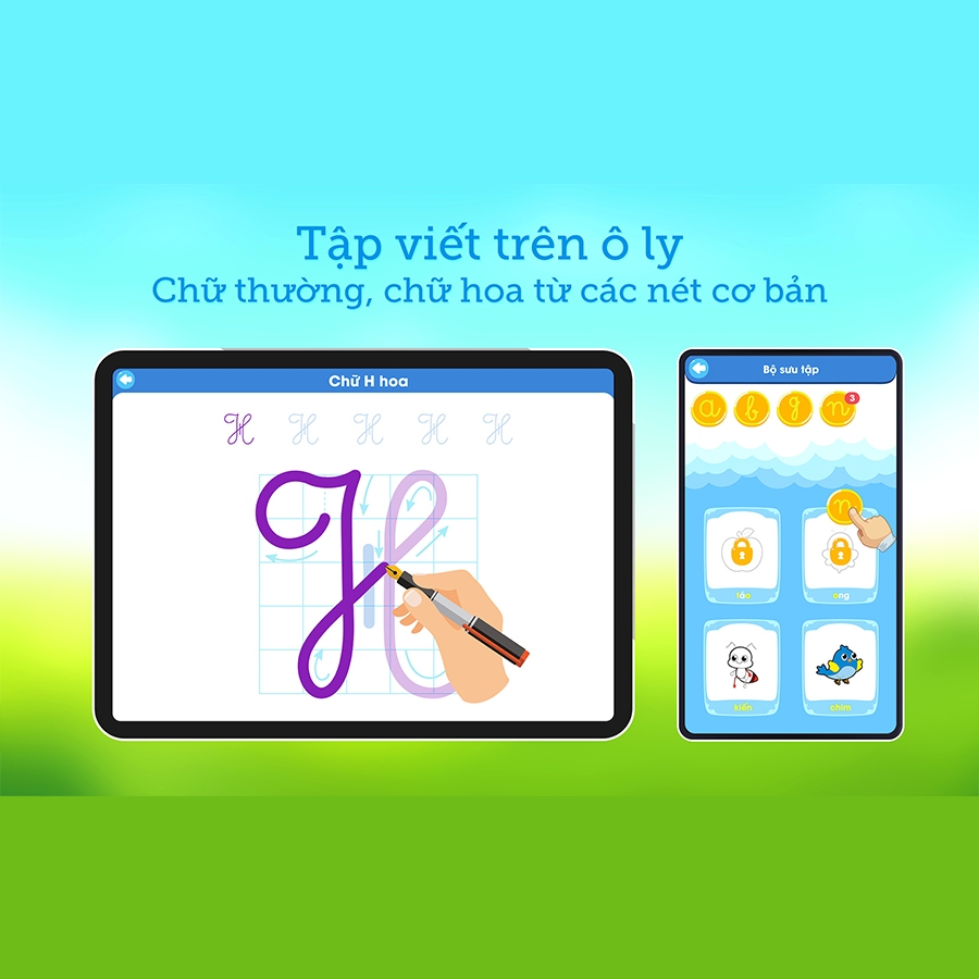 Khóa học Kids Up - KidsUp Tiếng Việt Gói 1 năm tặng 3 tháng