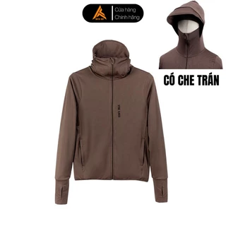 Áo nắng 2 lớp che trán nam nữ vành mũ tháo rời áo chống nắng thông minh