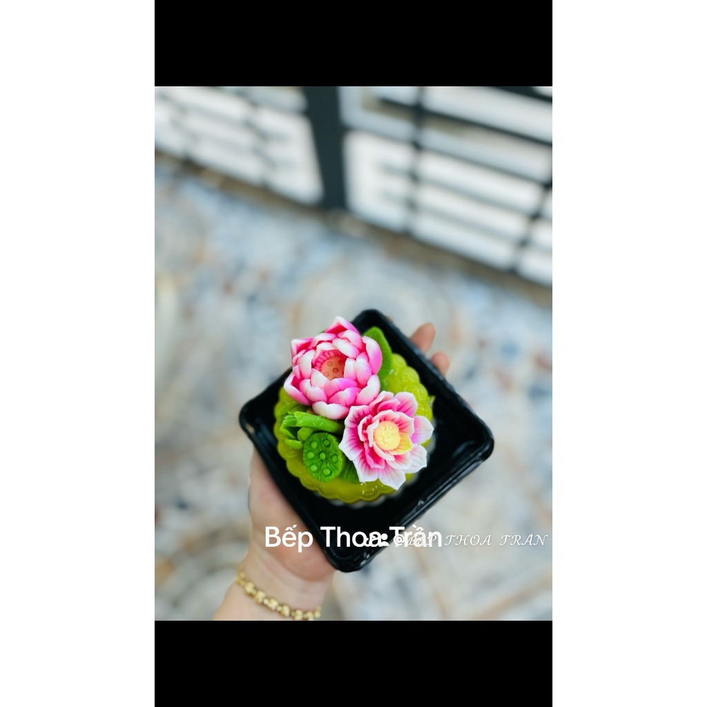 Khuôn hoa sen H4.