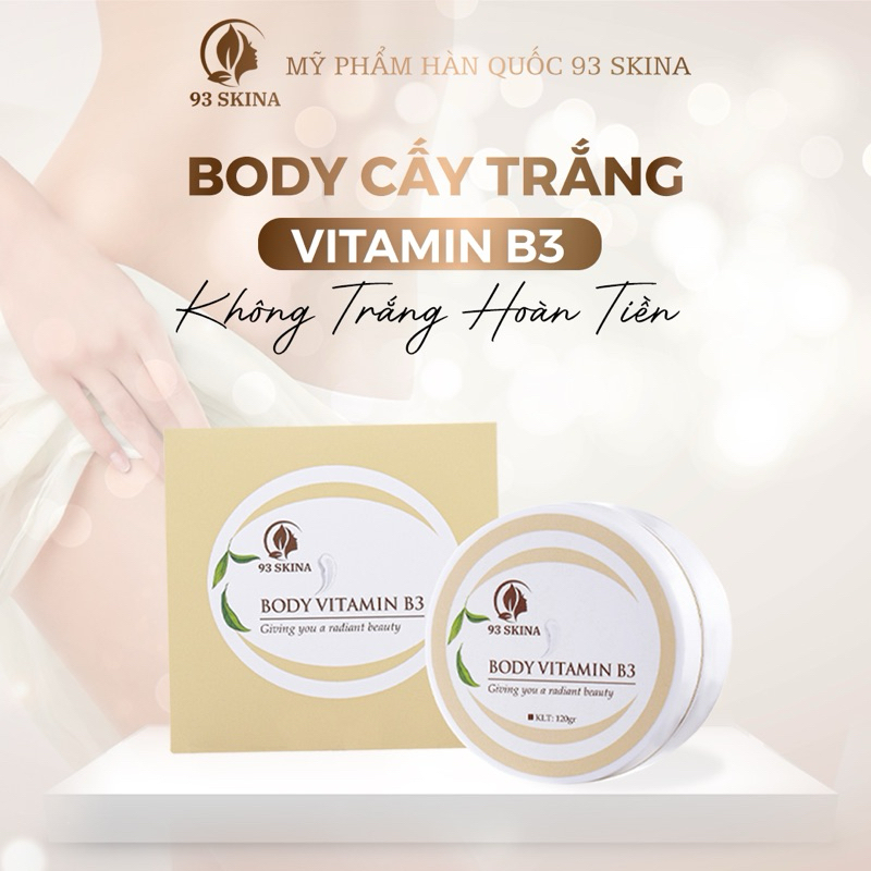 COMBO SỮA TẮM KÍCH TRẮNG X3SKIN & BODY CẤY VITAMIN B3 TẶNG TẨY TẾ BÀO CHẾT + BÔNG TẮM
