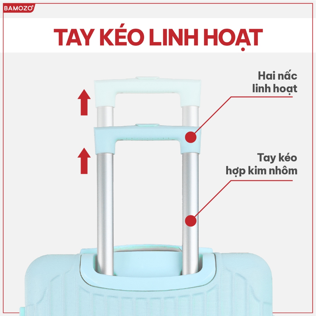 Ảnh Vali Du Lịch Bamozo 8801 Cao Cấp Size 20/24 3