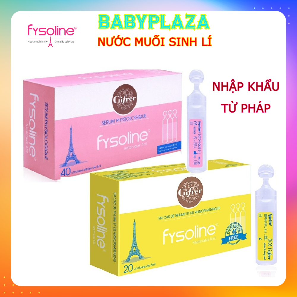 Ho Tc] Nc mui sinh l Fysoline Hng Vng 0.9% v sinh mi cho b, xng kh  dung cho b ht s mi nght mi | Shopee Vit Nam